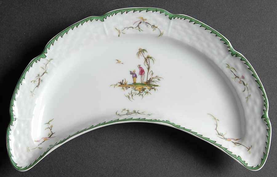 Si Kiang Crescent Salad Plate by Raynaud-1