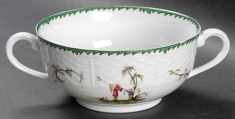 Si Kiang Flat Cream Soup Bowl by Raynaud-1