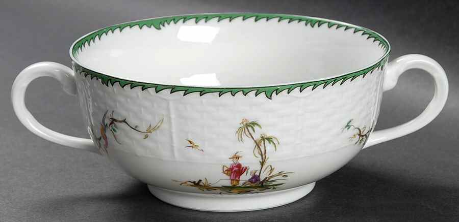 Si Kiang Flat Cream Soup Bowl by Raynaud-1