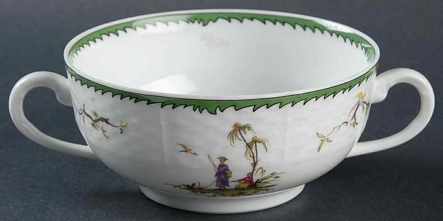 Si Kiang Flat Cream Soup Bowl by Raynaud-1