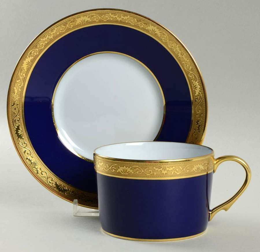 Conde Flat Cup & Saucer Set by Raynaud-1