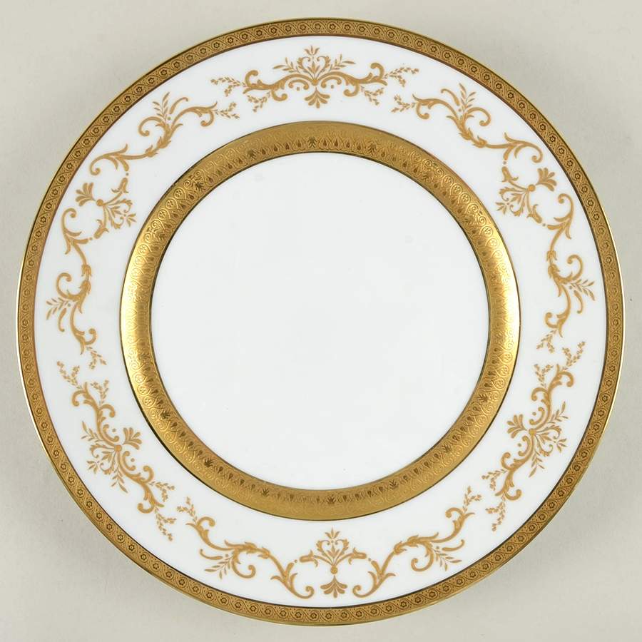 Medicis Blanc Dinner Plate by Raynaud-1