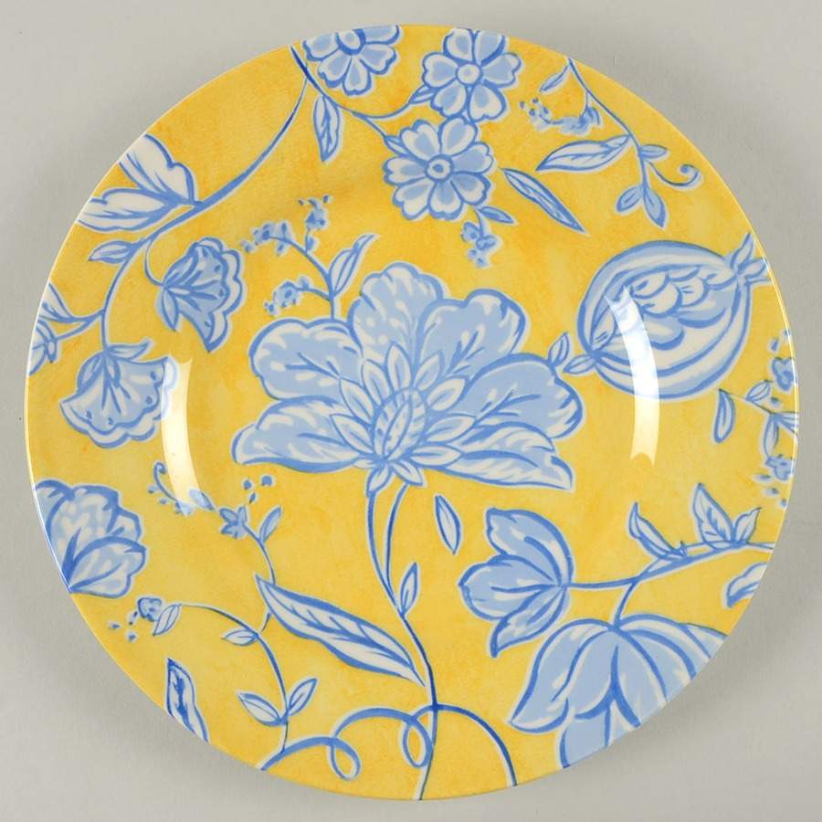 English Toile Salad Plate by Royal Stafford-1