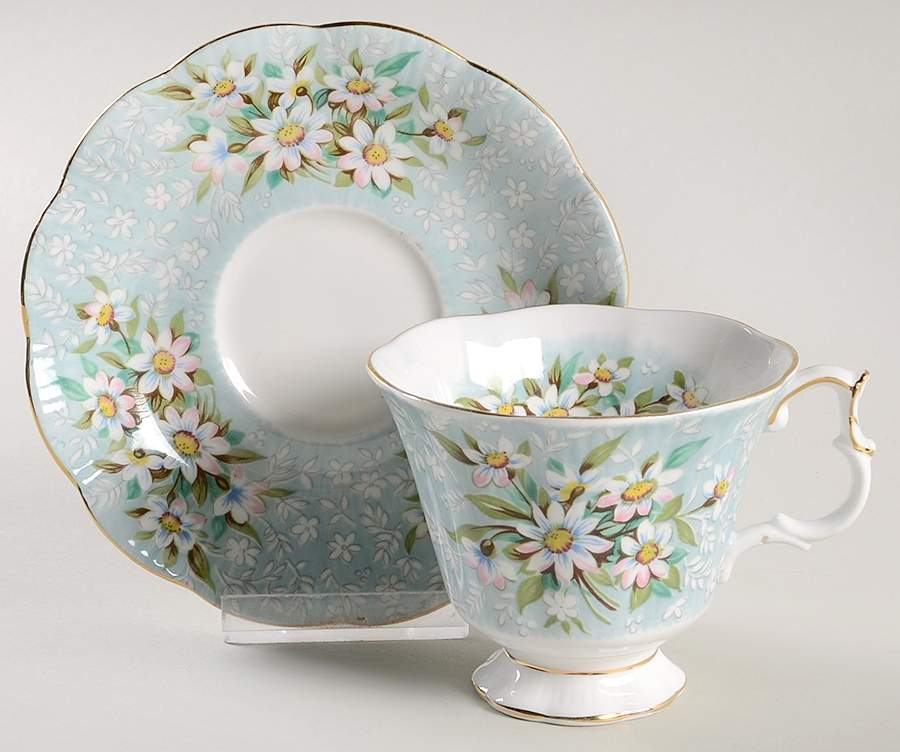 Festival Series Footed Cup & Saucer Set by Royal Albert-1