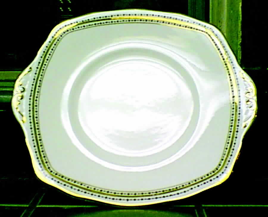 5221 Square Handled Cake Plate by Royal Albert-1