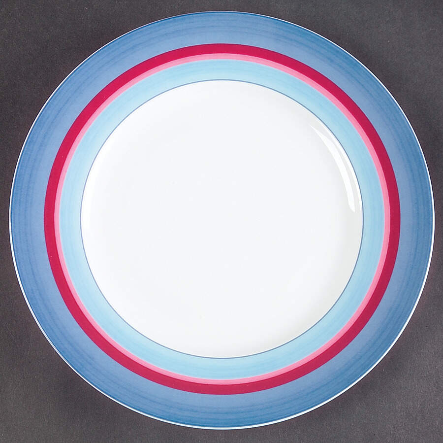Bayadere Blue Dessert Luncheon Plate by Raynaud-1