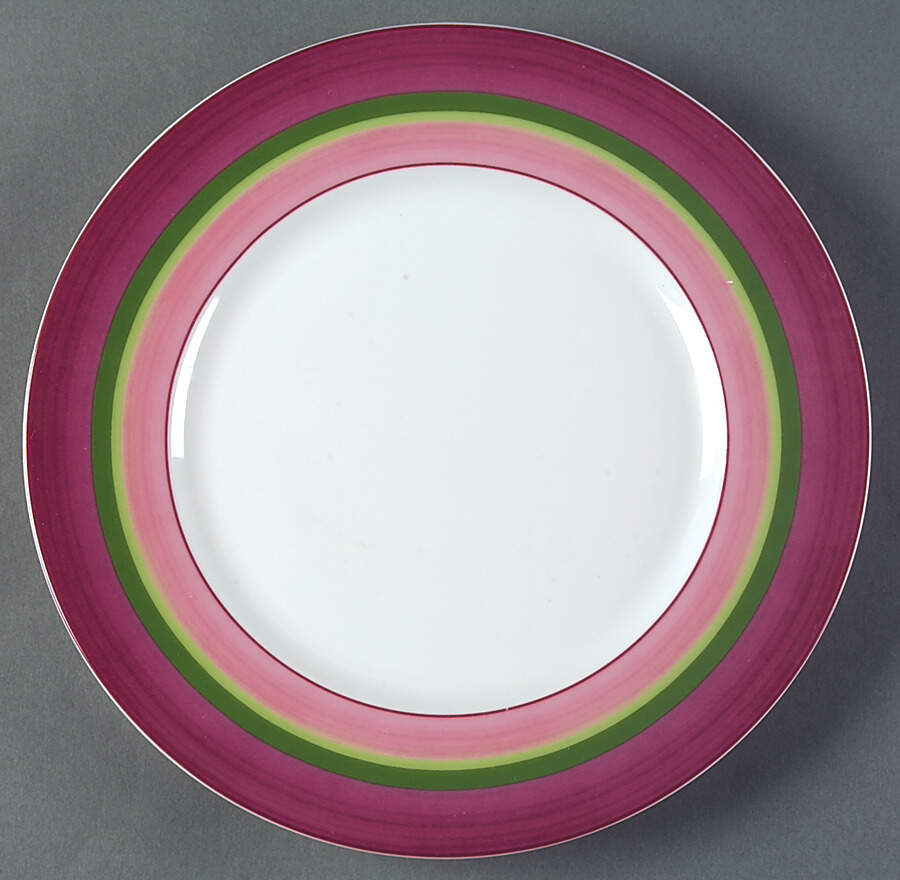 Bayadere Pink (Rose) Dessert Luncheon Plate by Raynaud-1