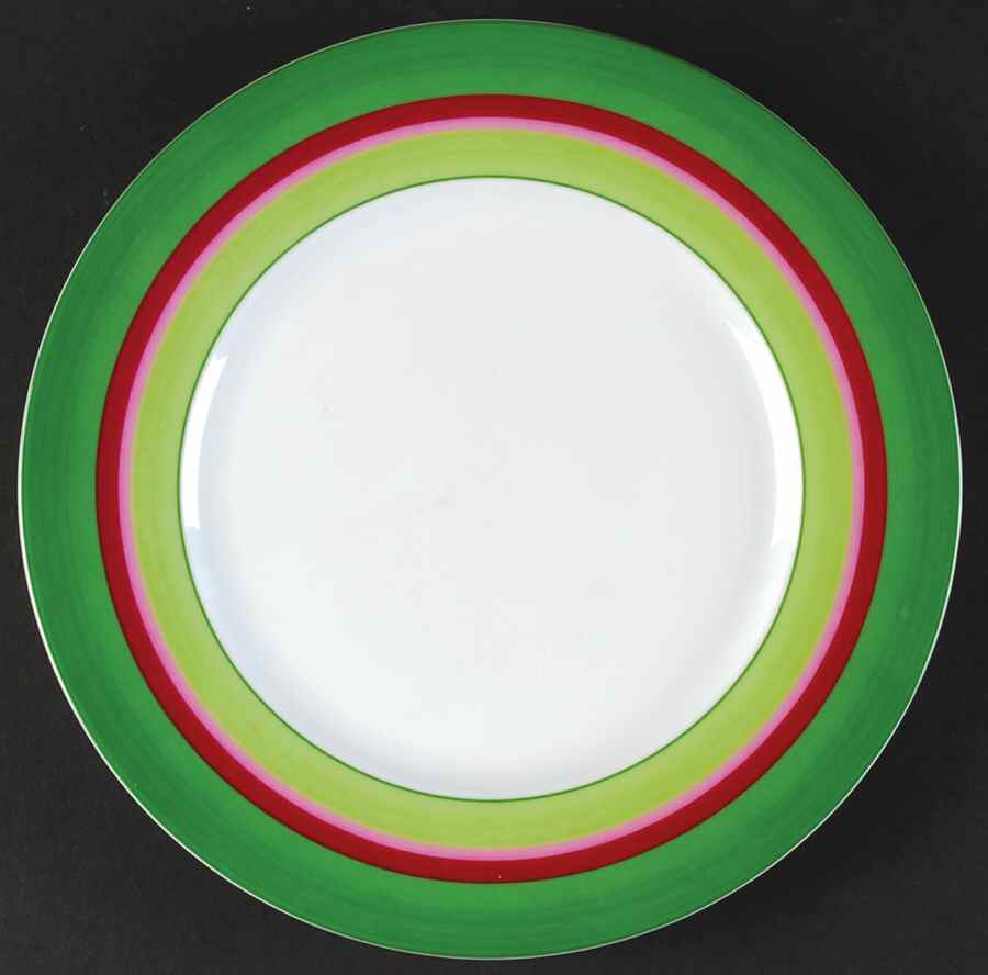Bayadere Green Dessert Luncheon Plate by Raynaud-1