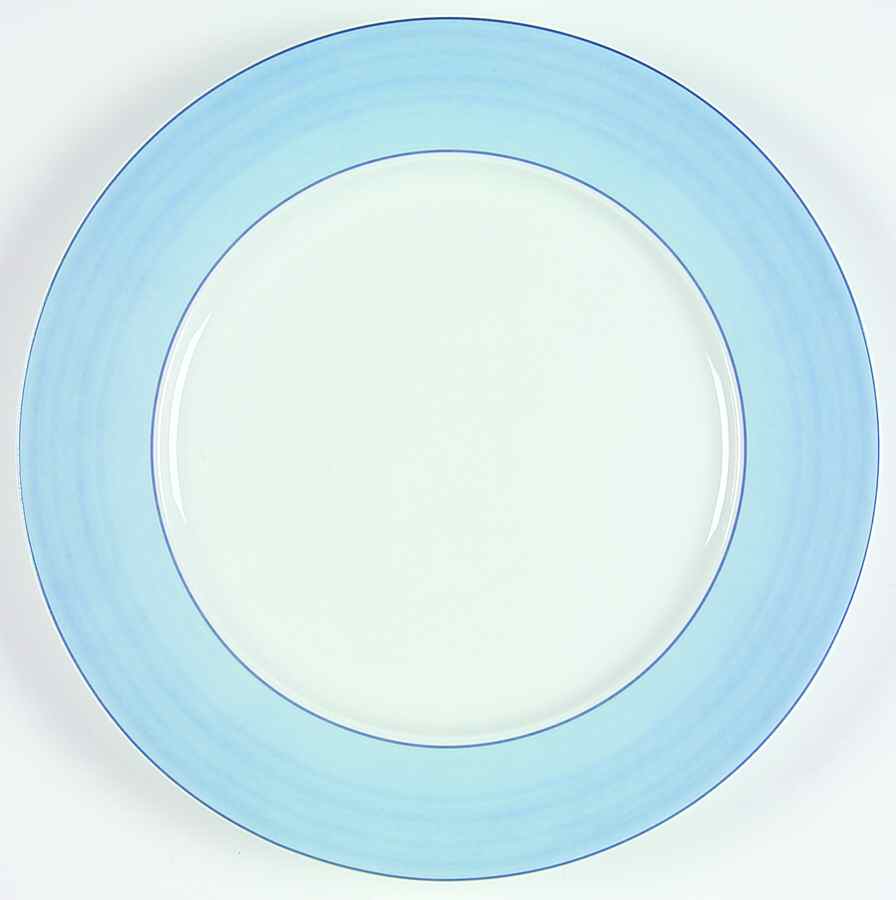 Pareo Blue (No Monograms) Service Plate (Charger) by Raynaud-1