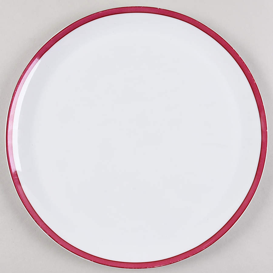 Tropic Pink (No Monogram) Cake Plate by Raynaud-1
