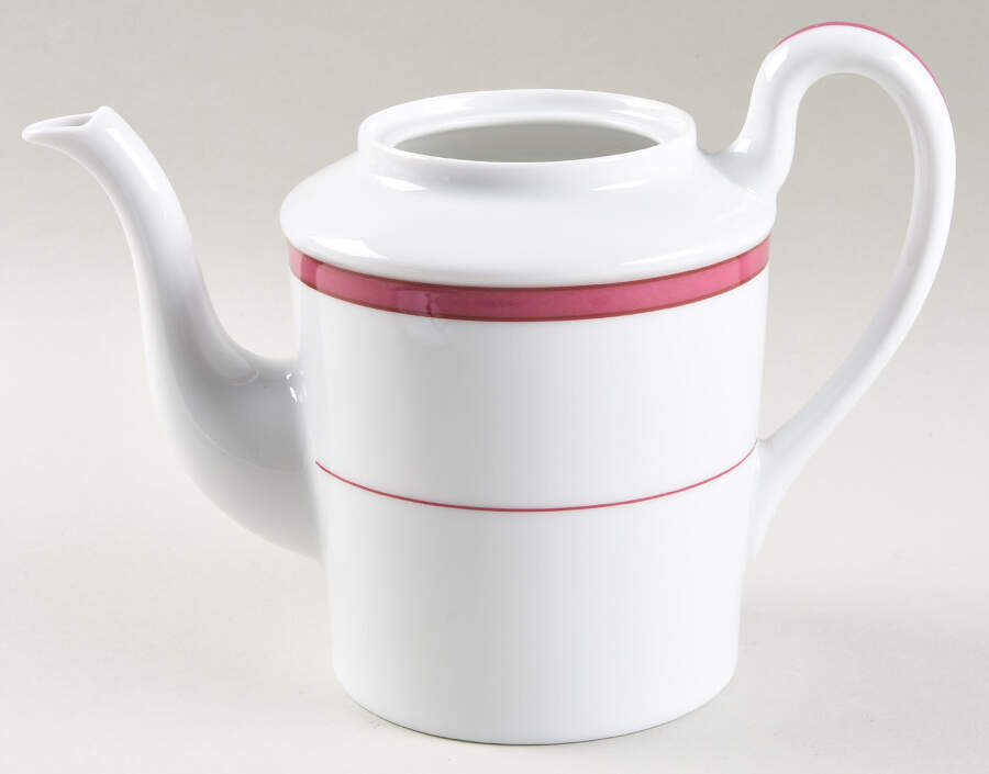 Tropic Pink (No Monogram) Coffee Pot No Lid by Raynaud-1