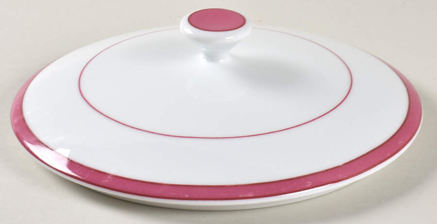 Tropic Pink (No Monogram) Lid for Tureen by Raynaud-1