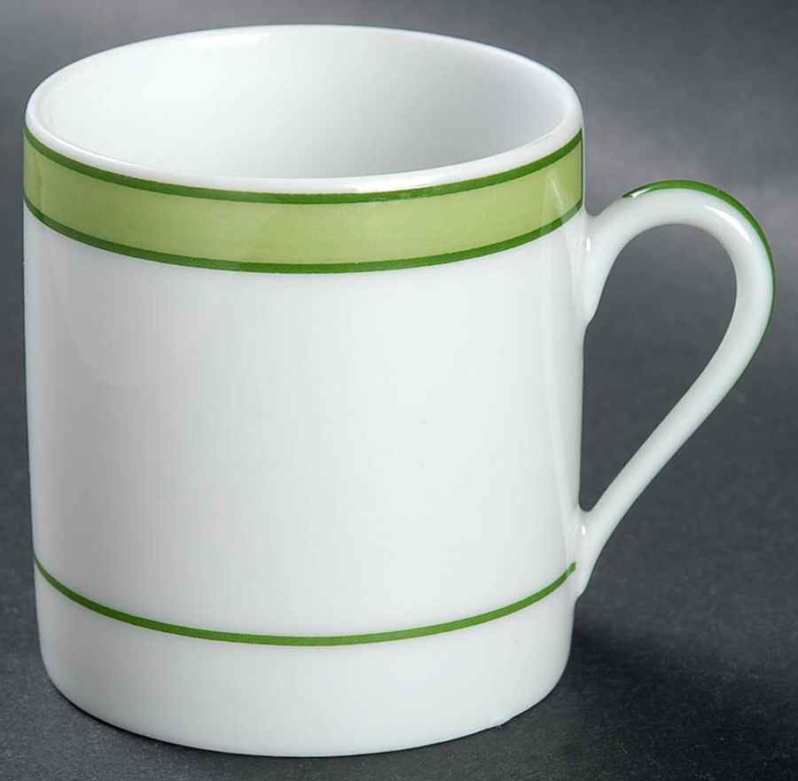 Tropic Green (No Monogram) Flat Demitasse Cup by Raynaud-1