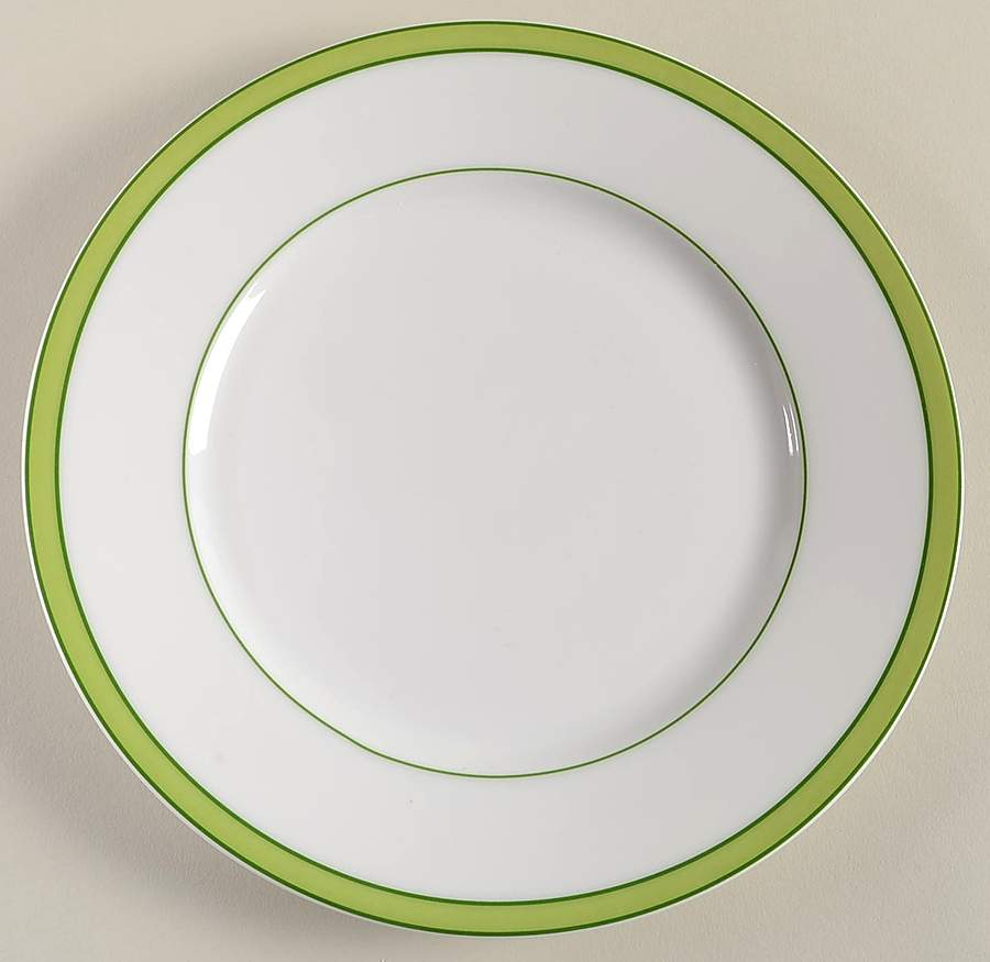 Tropic Green (No Monogram) Dessert Luncheon Plate by Raynaud-1