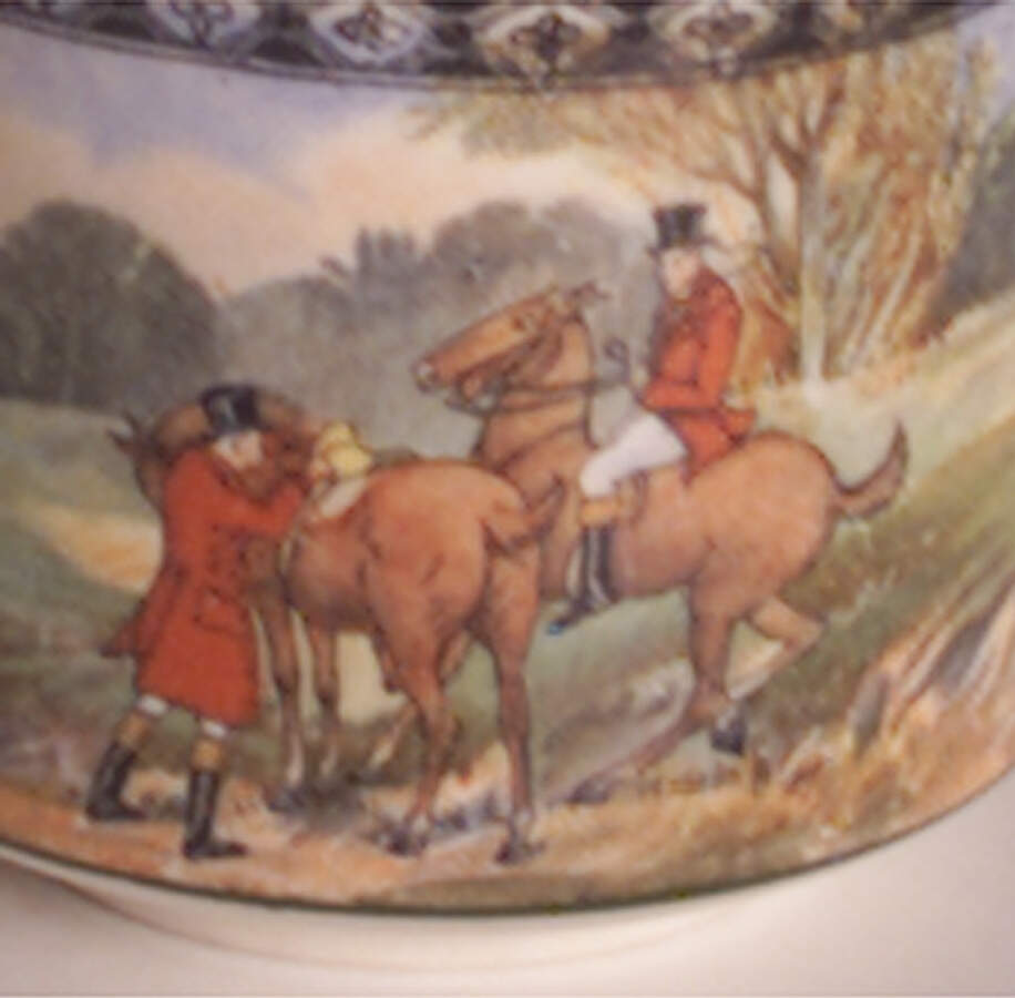 Quorn Hunt Flat Cup by Royal Doulton-1