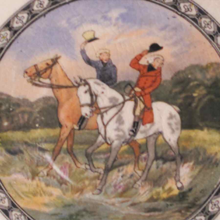 Quorn Hunt Saucer by Royal Doulton-1