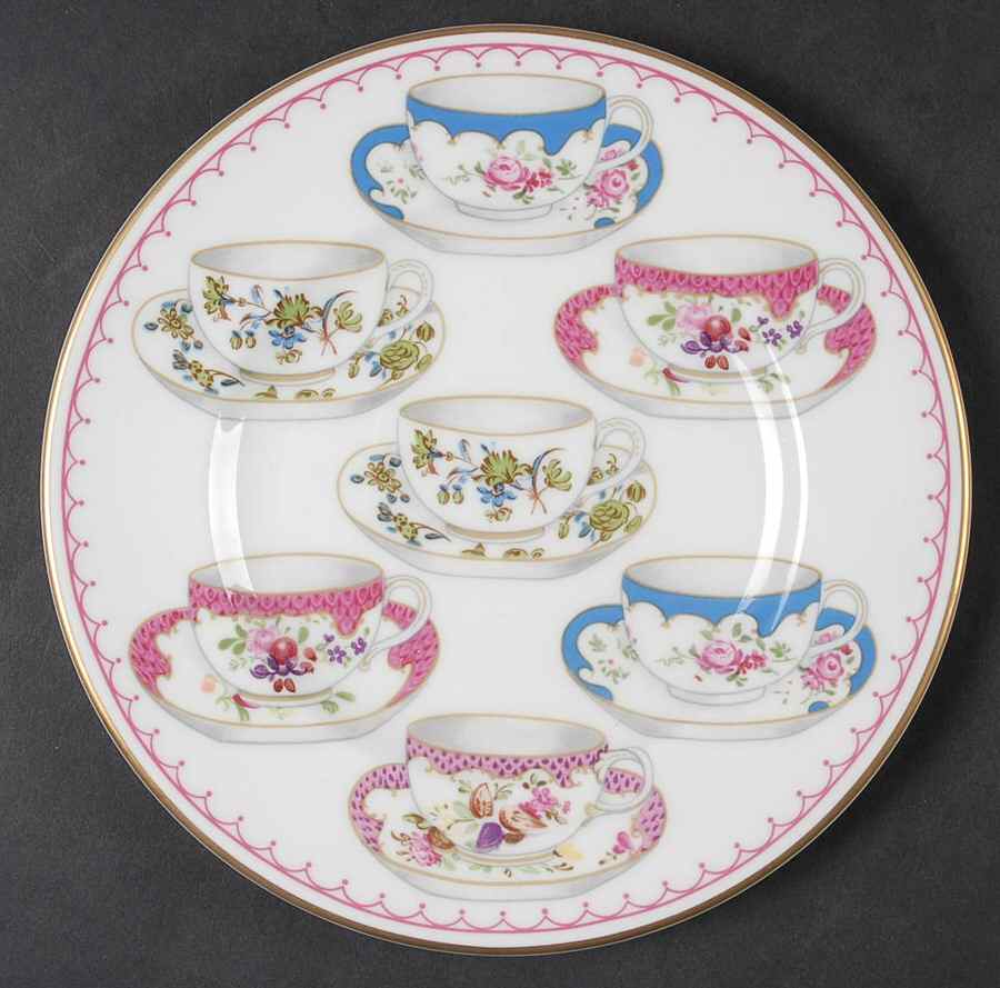 Cup of Cups Salad Plate by Royal Worcester-1
