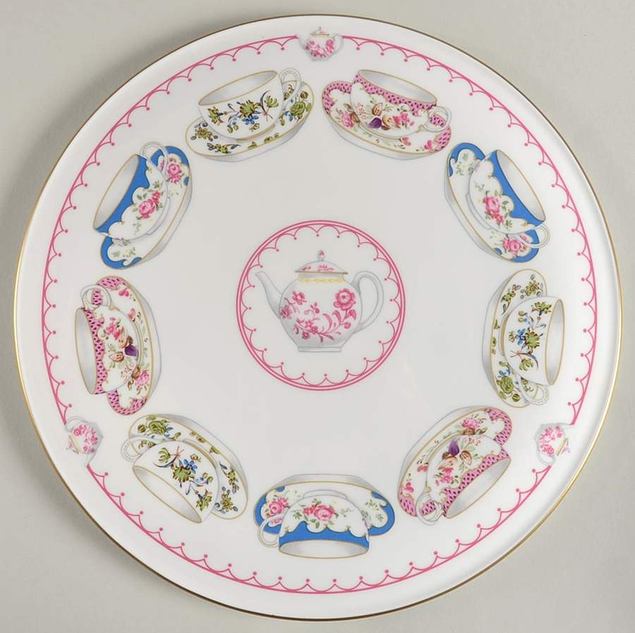 Cup of Cups Cake Plate by Royal Worcester-1