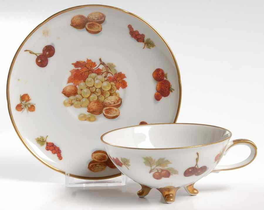 RHA6 Footed Cup & Saucer Set by Royal Hanover-1
