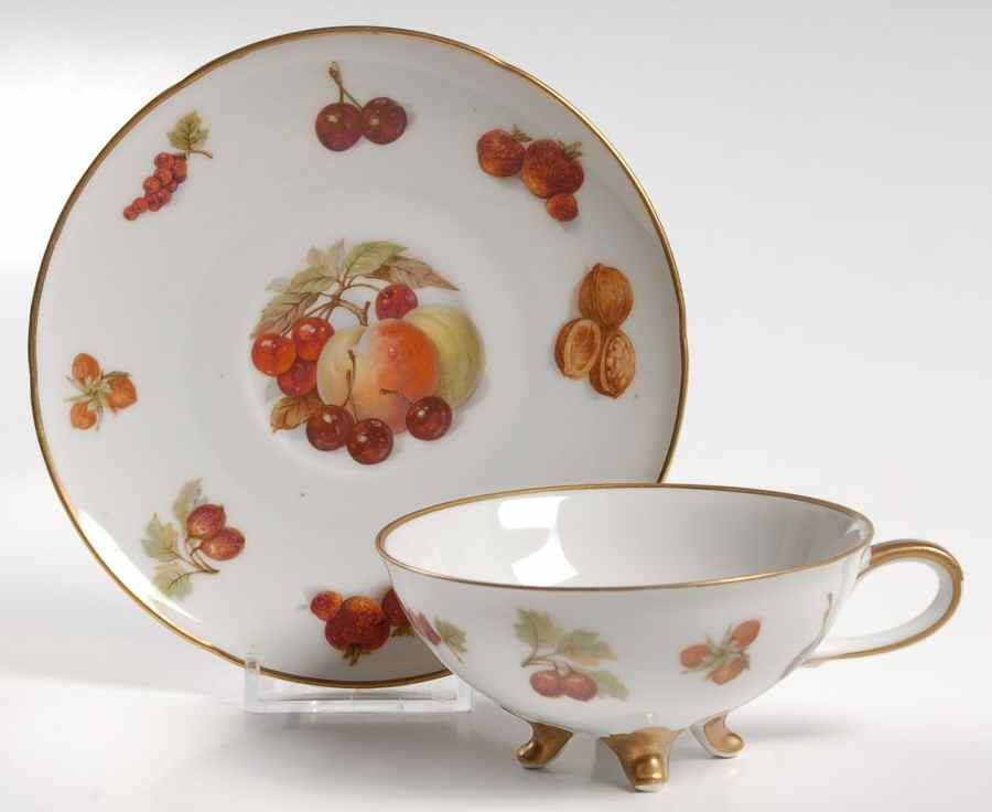 RHA6 Footed Cup & Saucer Set by Royal Hanover-1