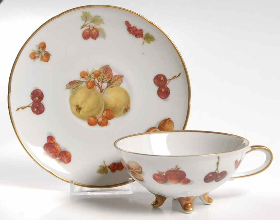 RHA6 Footed Cup & Saucer Set by Royal Hanover-1