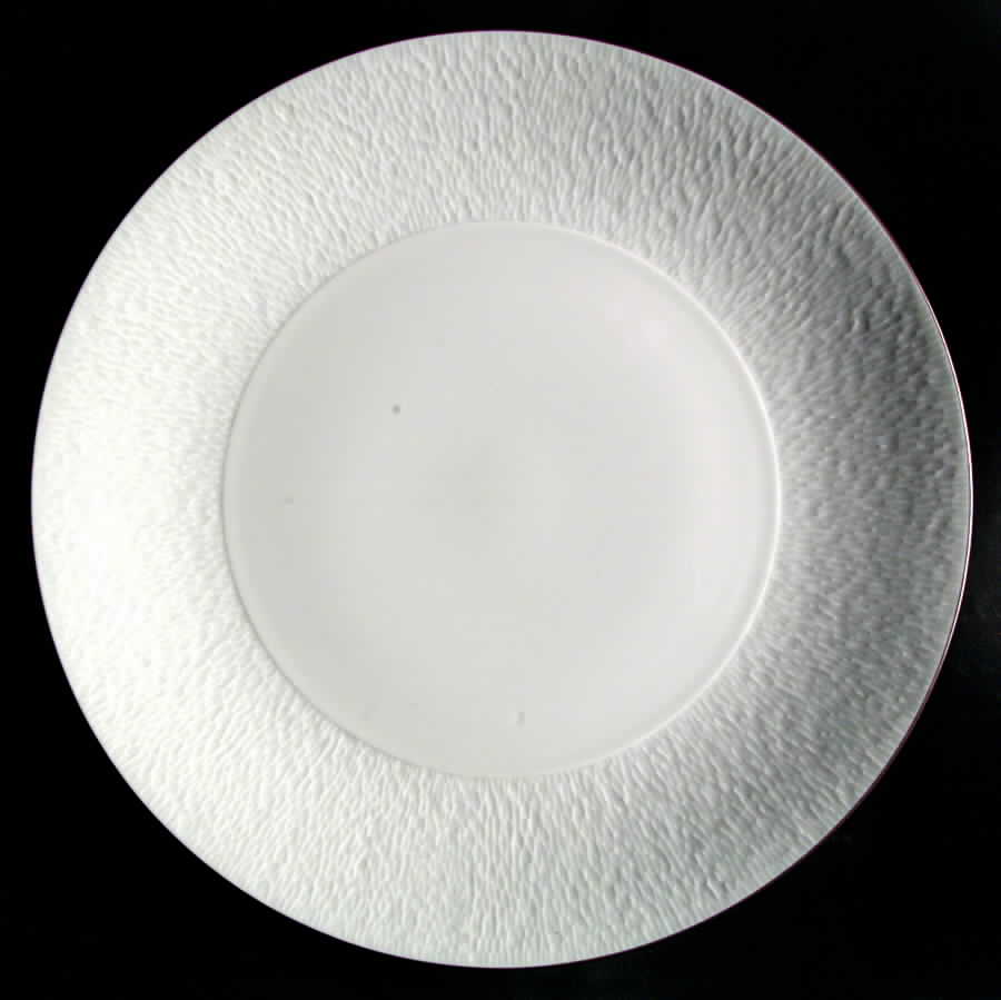 Mineral Platinum (All Glossy) Dinner Plate by Raynaud-1