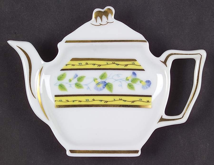 Morning Glory(Ring) Tea Bag Holder by Raynaud-1