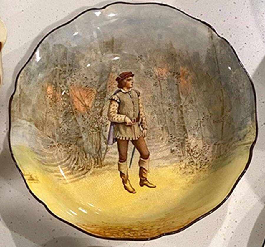 Shakespeare Series G (Earthenware) Coupe Soup Bowl by Royal Doulton-1