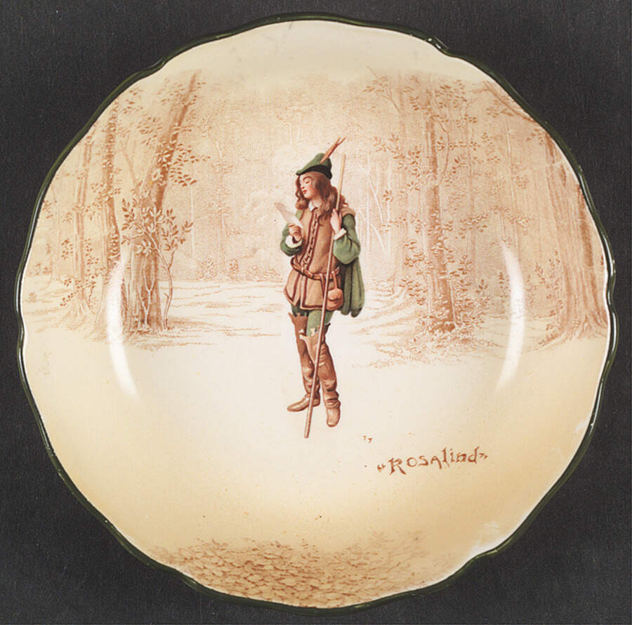 Shakespeare Series G (Earthenware) Fruit/Dessert (Sauce) Bowl by Royal Doulton-1