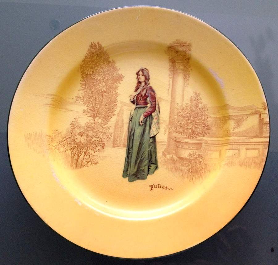 Shakespeare Series G (Earthenware) Salad Plate by Royal Doulton-1