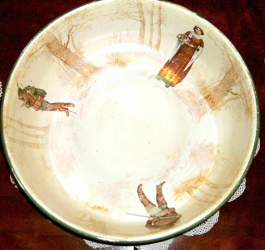 Shakespeare Series G (Earthenware) Large Fruit Bowl by Royal Doulton-1