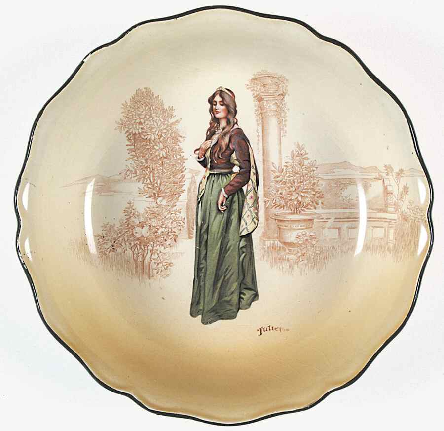 Shakespeare Series G (Earthenware) 9" Round Vegetable Bowl by Royal Doulton-1