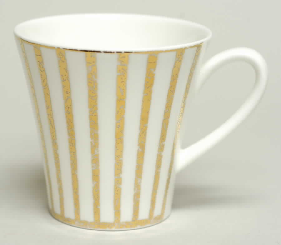 Jive Gold Flat Cup by Royal Doulton-1