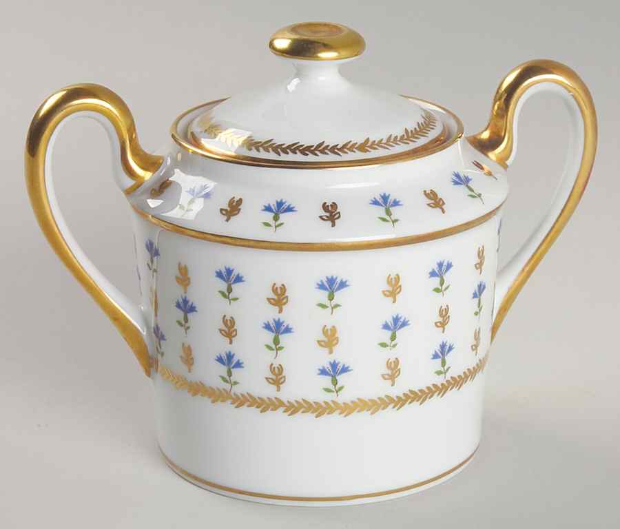 Vieux Nyon Nyon Sugar Bowl & Lid by Raynaud-1