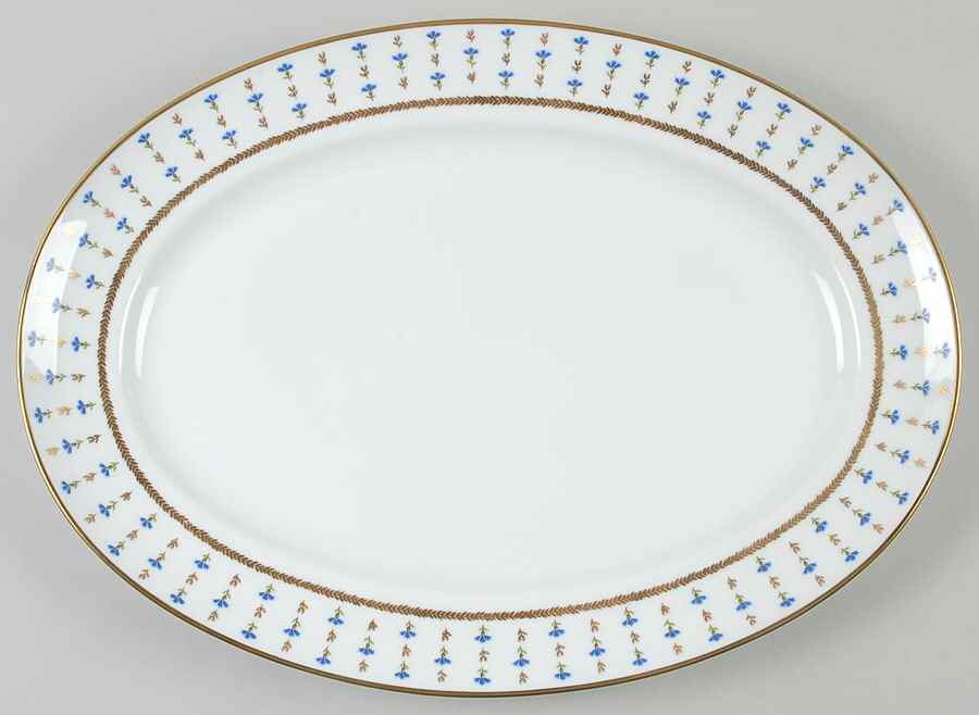 Vieux Nyon Nyon 16" Oval Serving Platter by Raynaud-1
