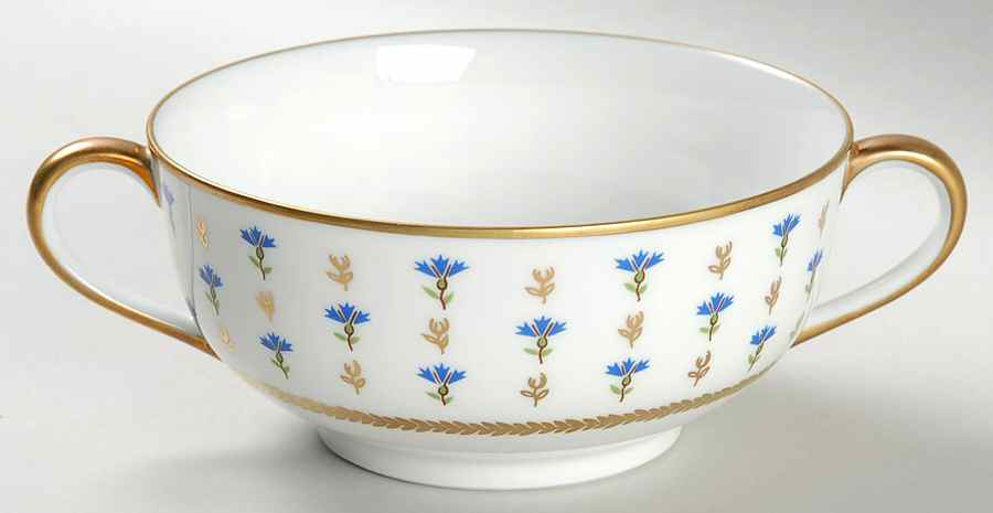 Vieux Nyon Nyon Flat Cream Soup Bowl by Raynaud-1