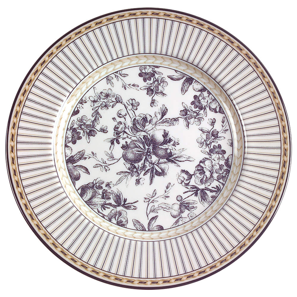 Provence Noir Salad Plate by Royal Doulton-1