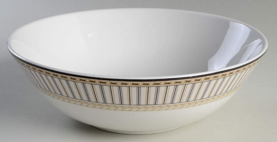 Provence Noir 10" Round Serving Bowl by Royal Doulton-1