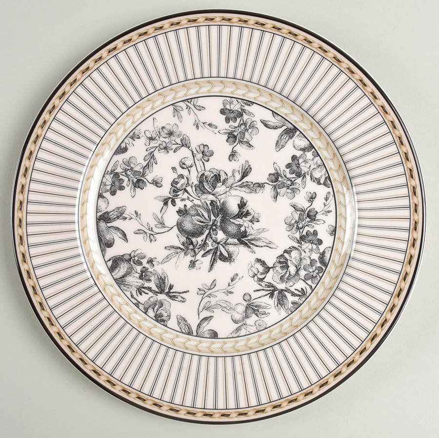 Provence Noir Salad Plate by Royal Doulton-1