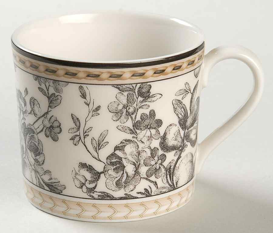 Provence Noir Flat Cup by Royal Doulton-1