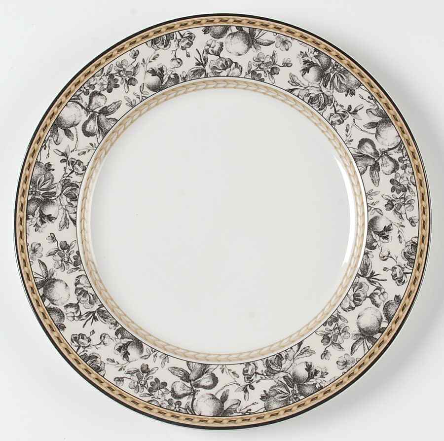 Provence Noir Dinner Plate by Royal Doulton-1