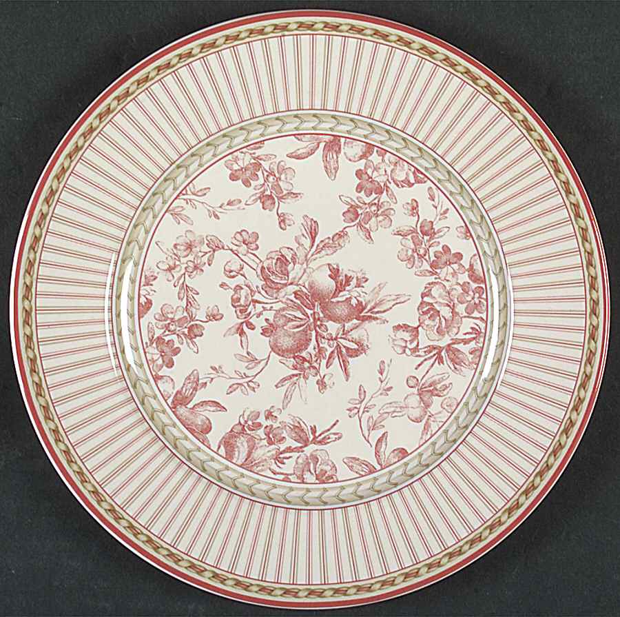 Provence Rouge Salad Plate by Royal Doulton-1