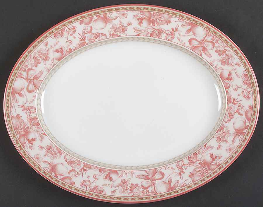 Provence Rouge 13" Oval Serving Platter by Royal Doulton-1