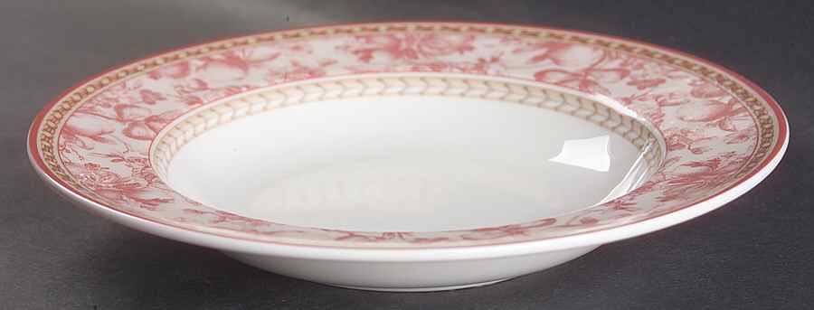 Provence Rouge Rim Soup Bowl by Royal Doulton-1