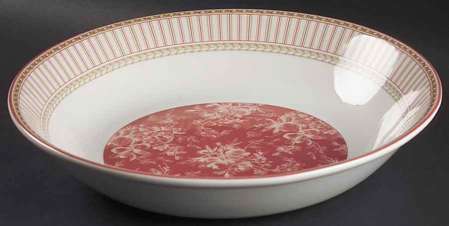 Provence Rouge 13" Pasta Serving Bowl by Royal Doulton-1
