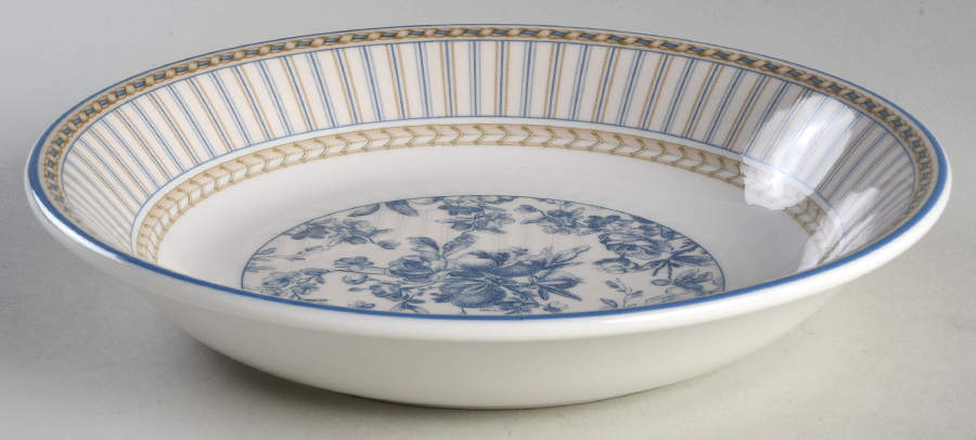 Provence Bleu 9" Individual Pasta Bowl by Royal Doulton-1