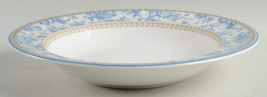 Provence Bleu 11" Individual Pasta Bowl by Royal Doulton-1