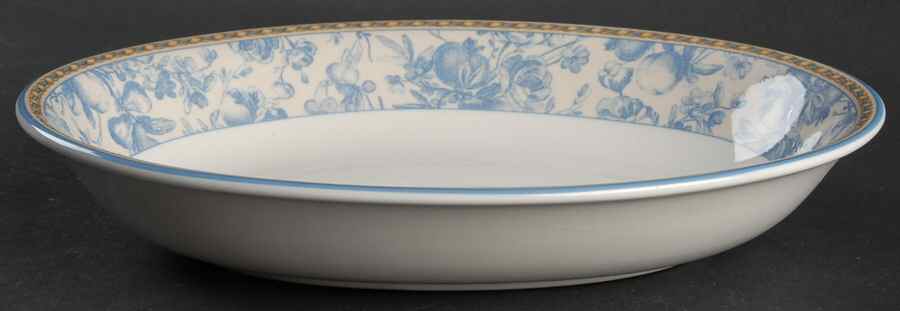 Provence Bleu 10" Oval Vegetable Bowl by Royal Doulton-1
