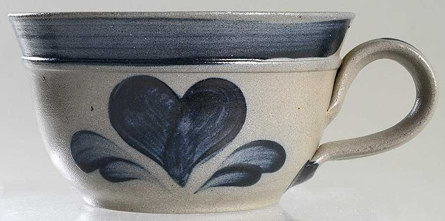 Heart Soup Mug by Rowe Pottery-1