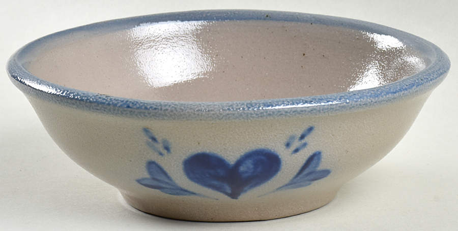 Heart Coupe Soup Bowl by Rowe Pottery-1